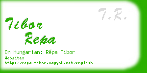 tibor repa business card
