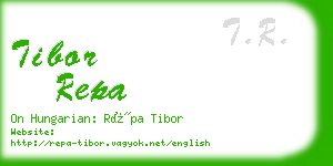 tibor repa business card